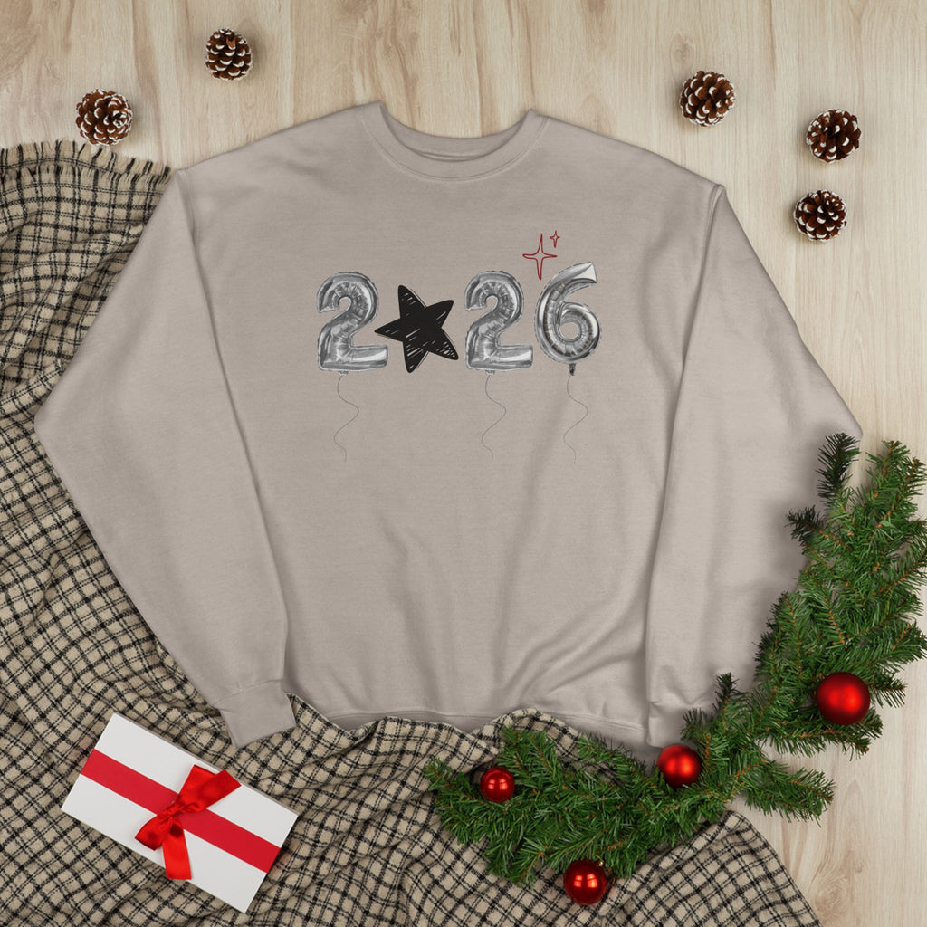 New Year 2026 EcoSmart® Crewneck Sweatshirt