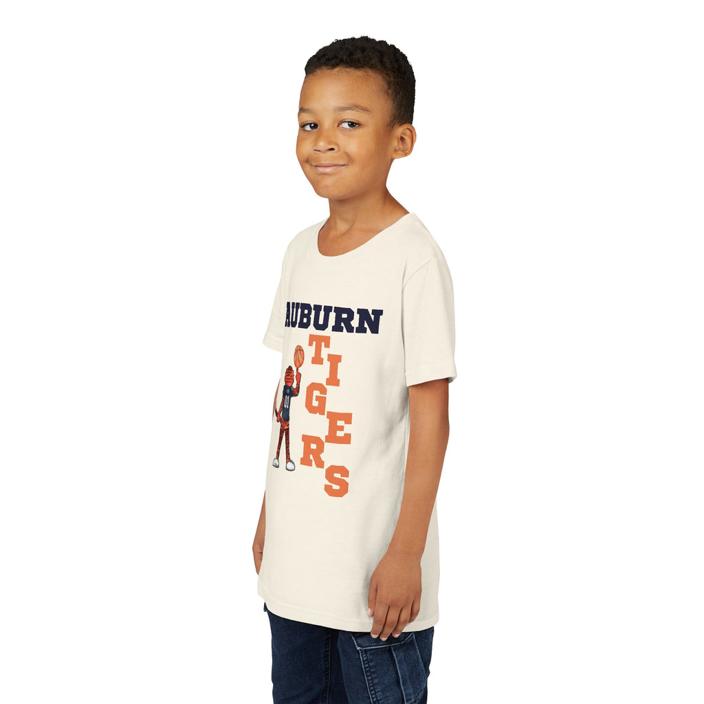 Auburn Tigers Youth Basketball Tee