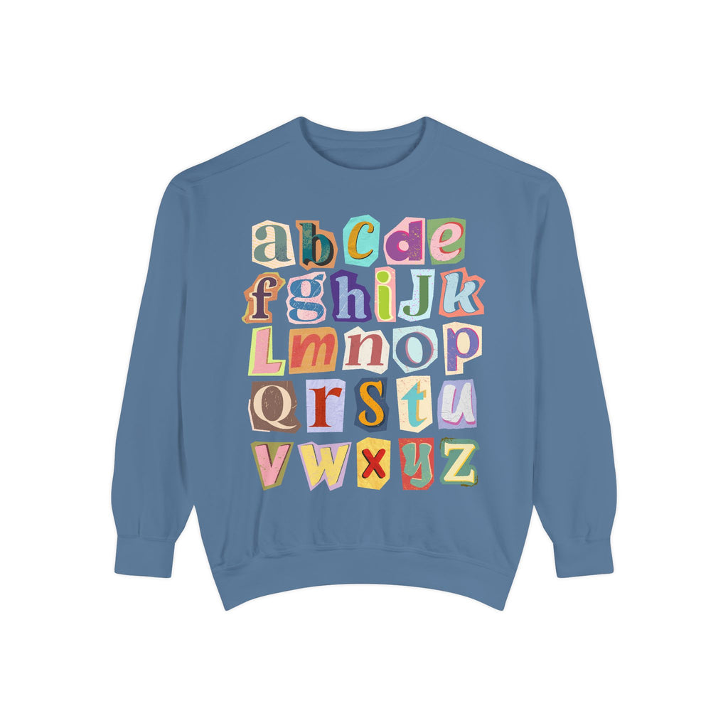 Alphabet Teacher Sweatshirt