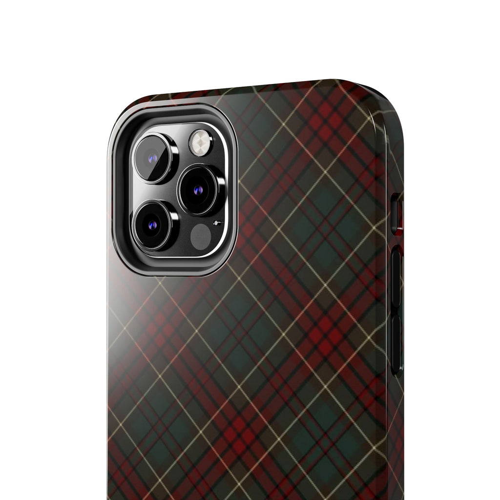 Christmas Plaid Pattern Tough Phone Case