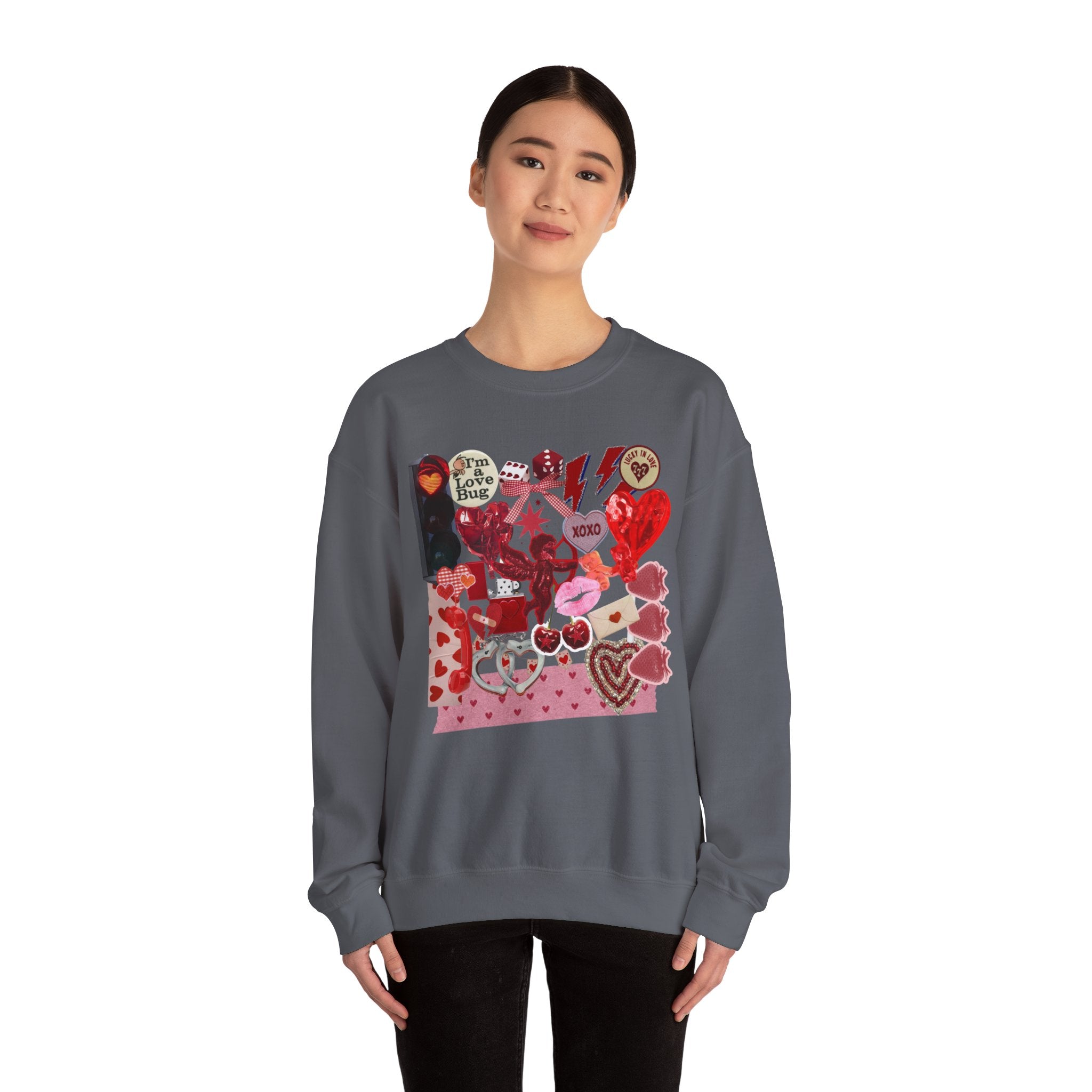 Valentine’s Charm Crewneck Sweatshirt