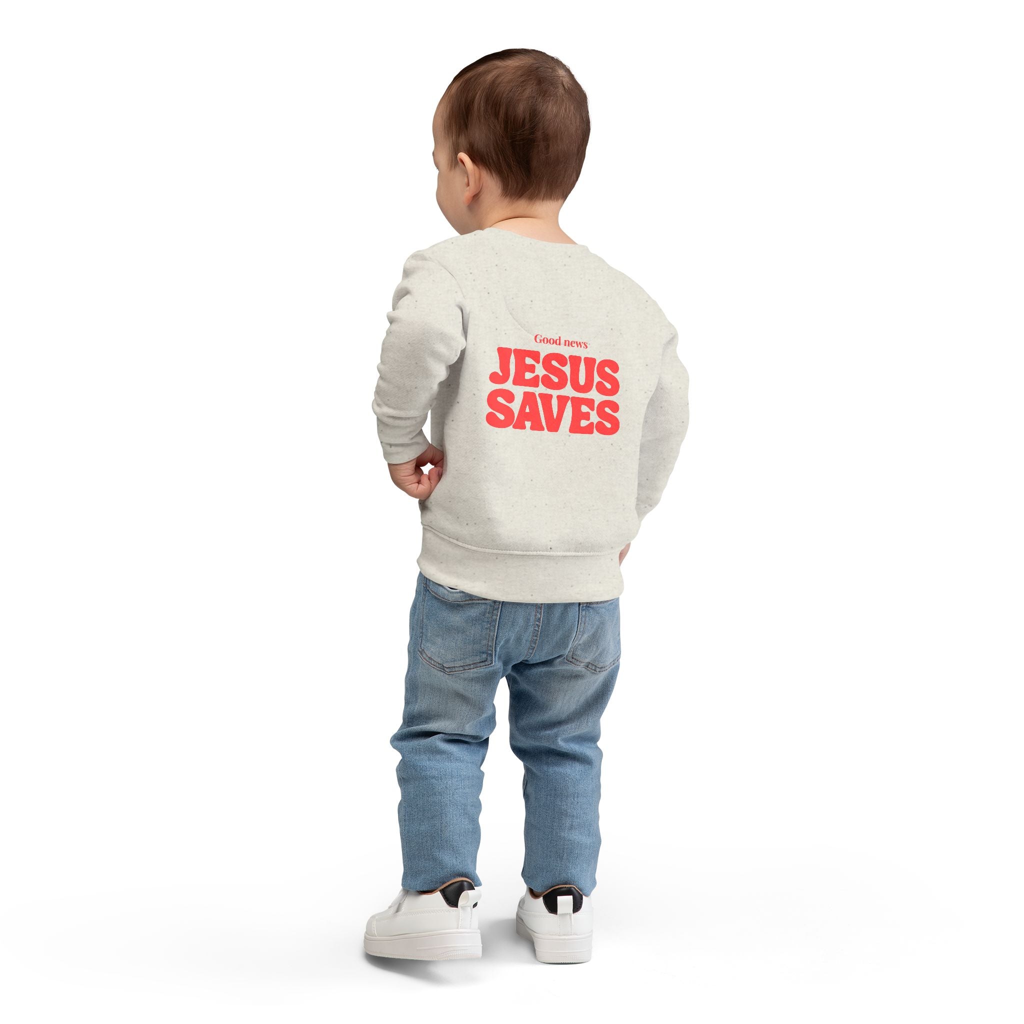 Toddler Sweatshirt - Jesus Saves  - Church Wear