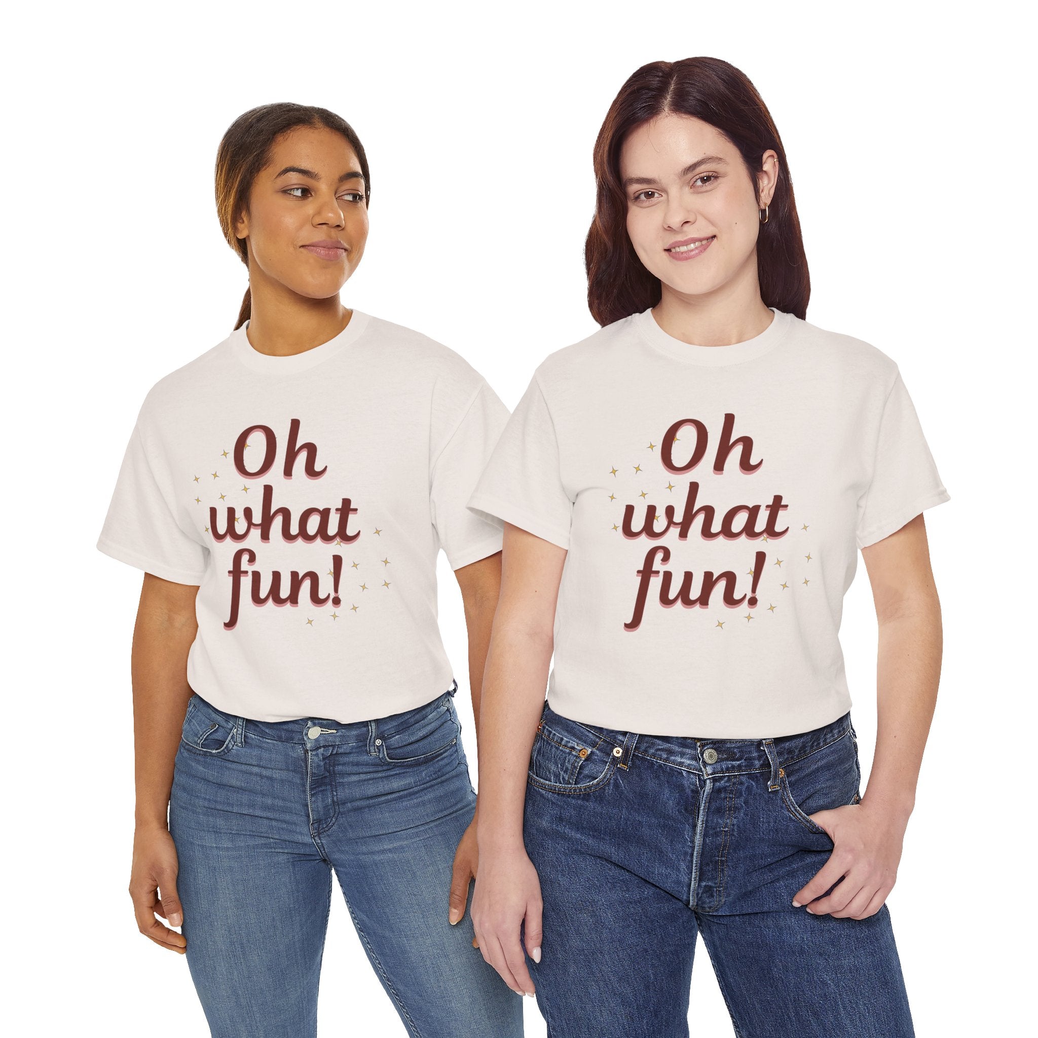 Oh What Fun Tee — Holiday Graphic Christmas T-Shirt