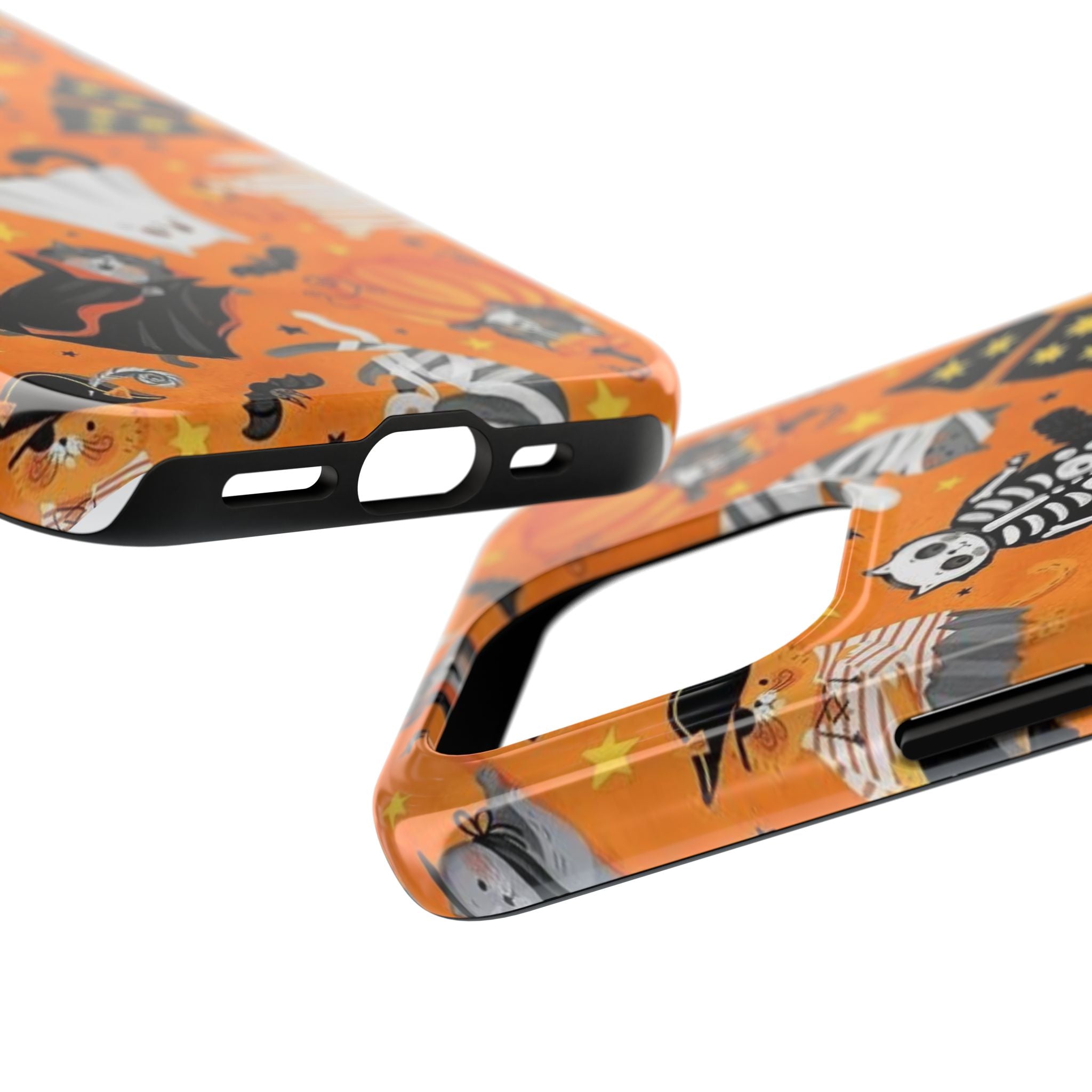 Spooky-Cat Halloween Tough Phone Case
