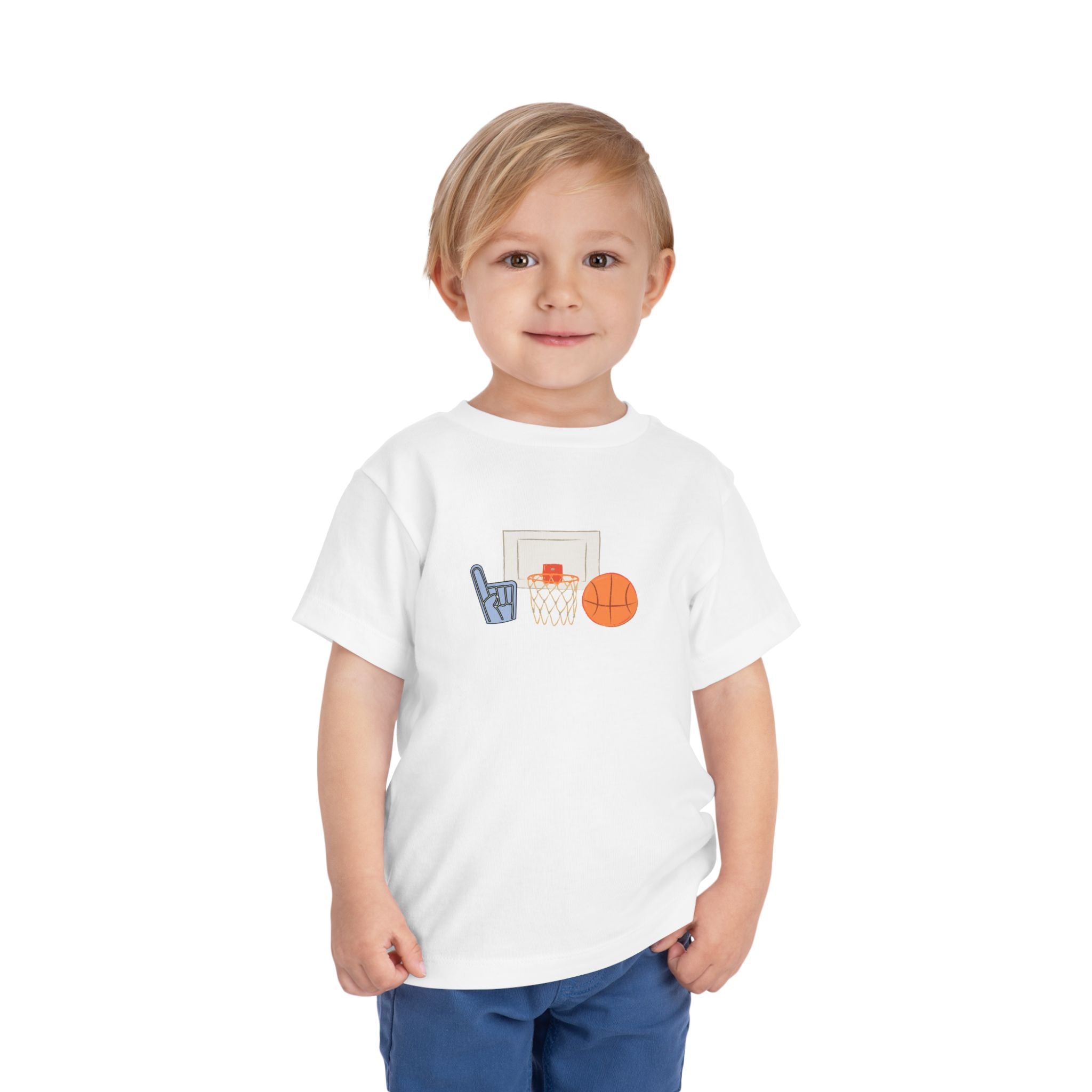 Basketball Fan Toddler Tee