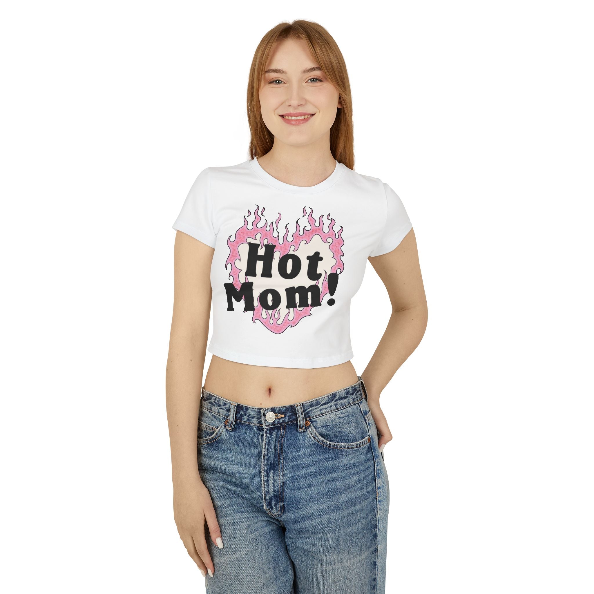 Hot Mom Graphic Baby Tee