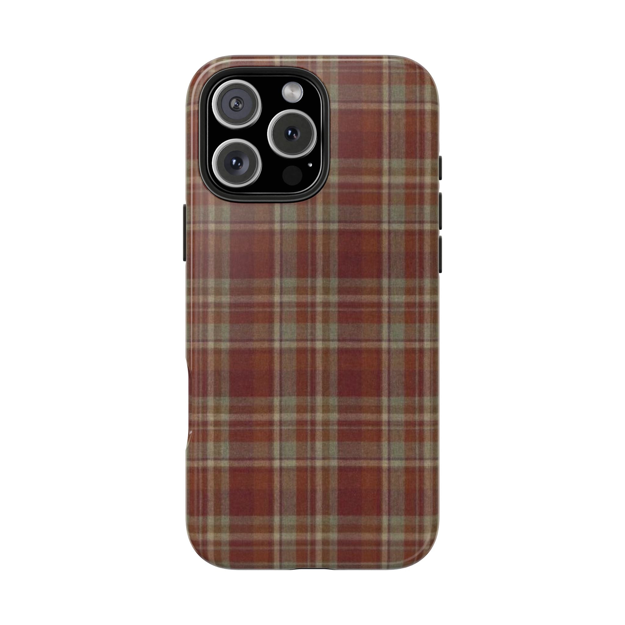 Autumn Plaid Tough Phone Case