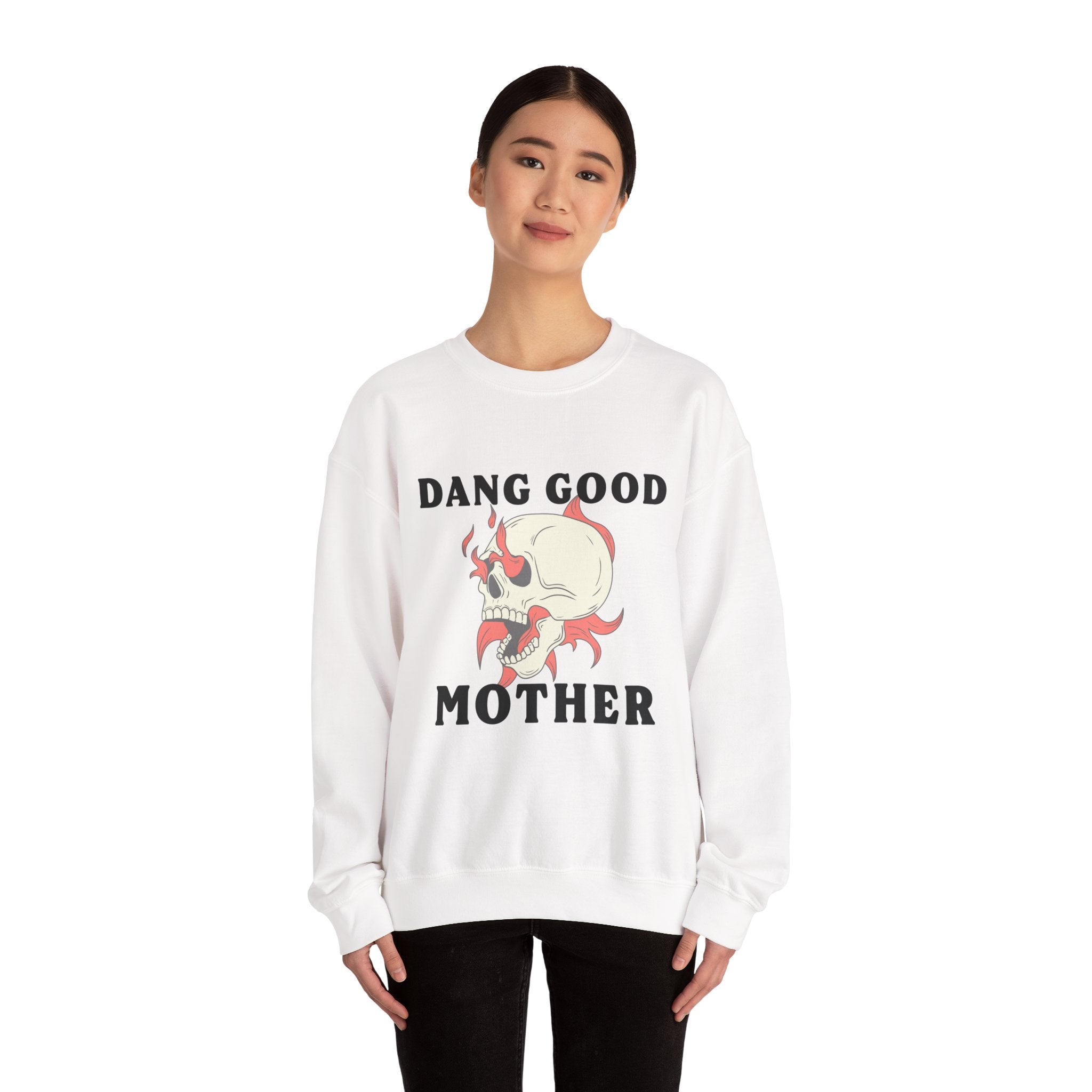 Dang Good Mother Heavy Blend Crewneck Sweatshirt