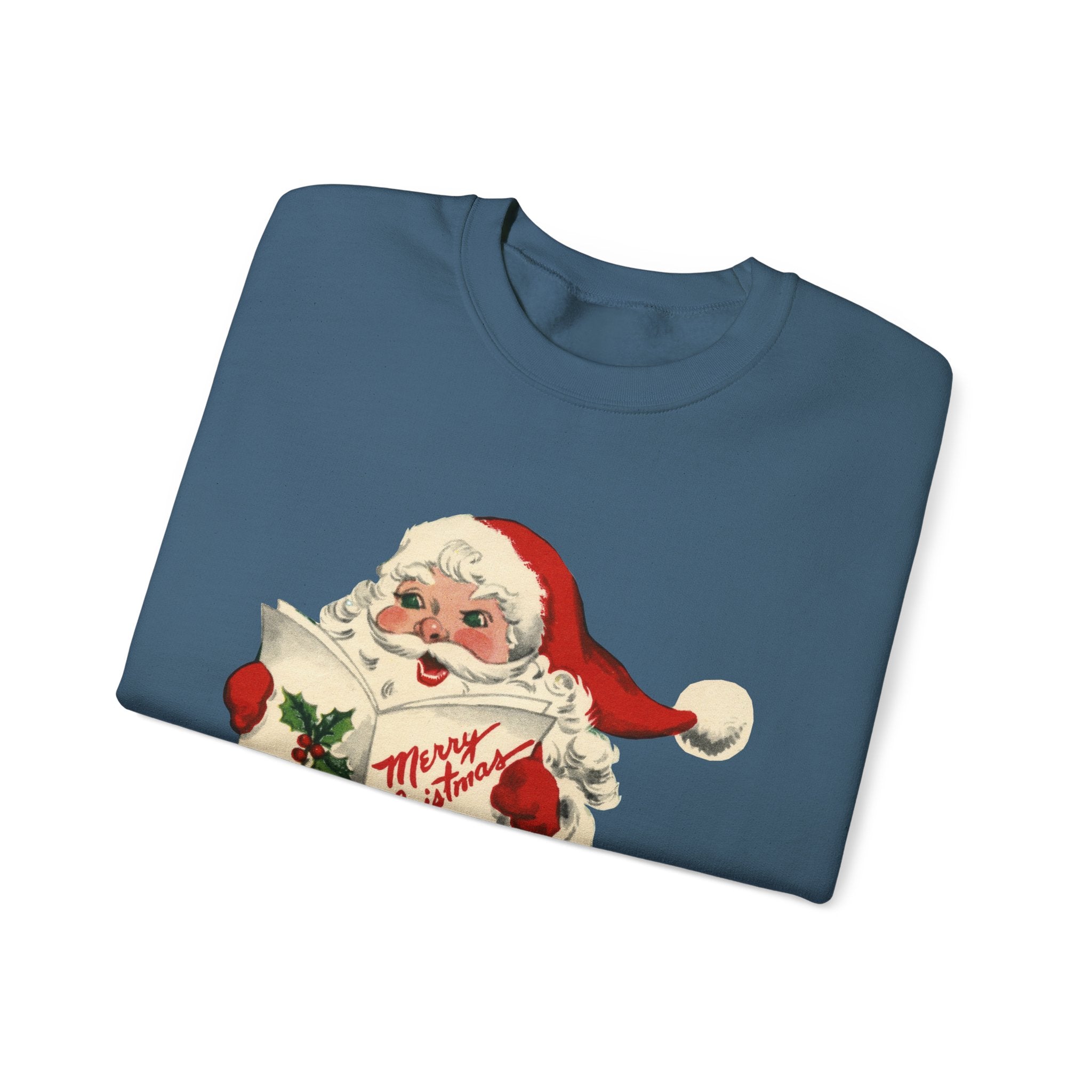 Vintage Santa Christmas Sweatshirt