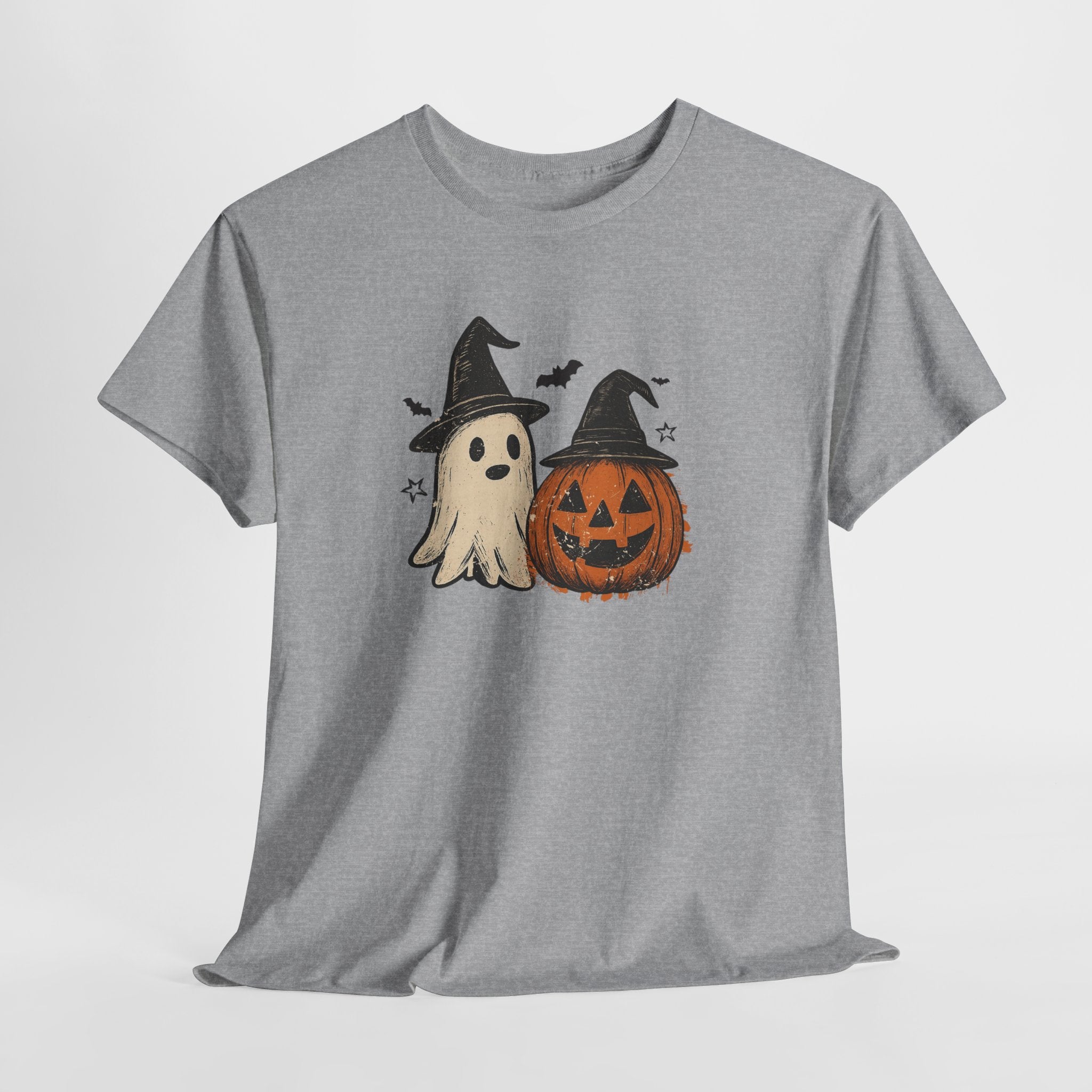 Halloween Ghost & Pumpkin Tee