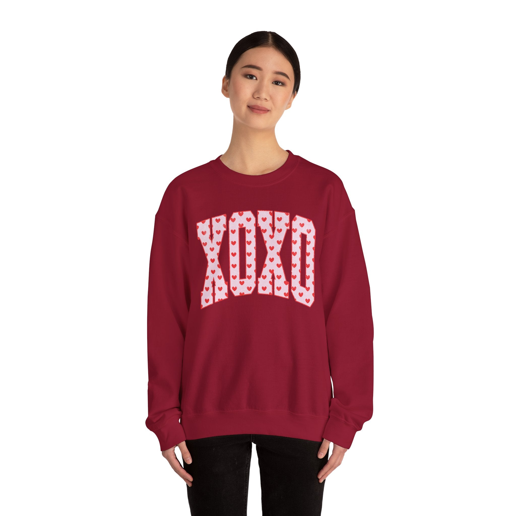 Crewneck Sweatshirt "XOXO"