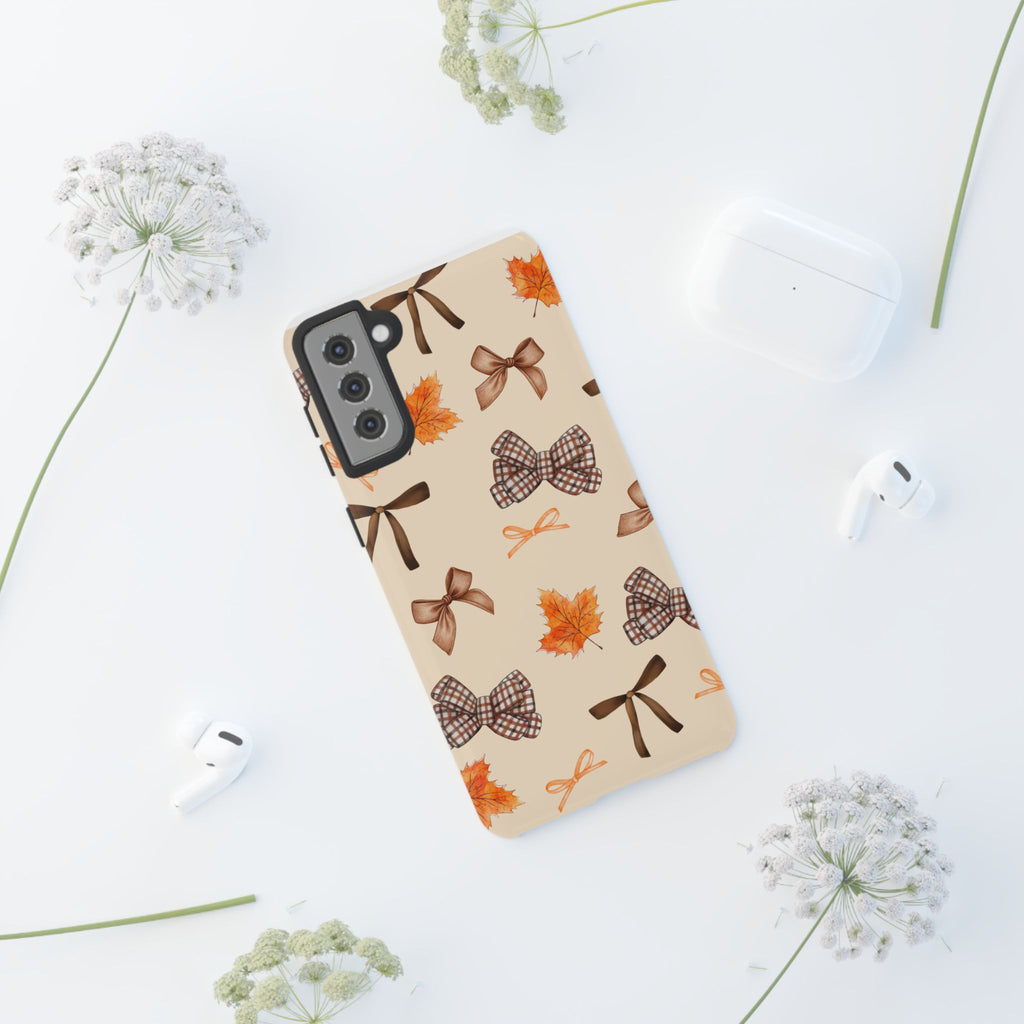 Autumn Bows Tough Phone Case