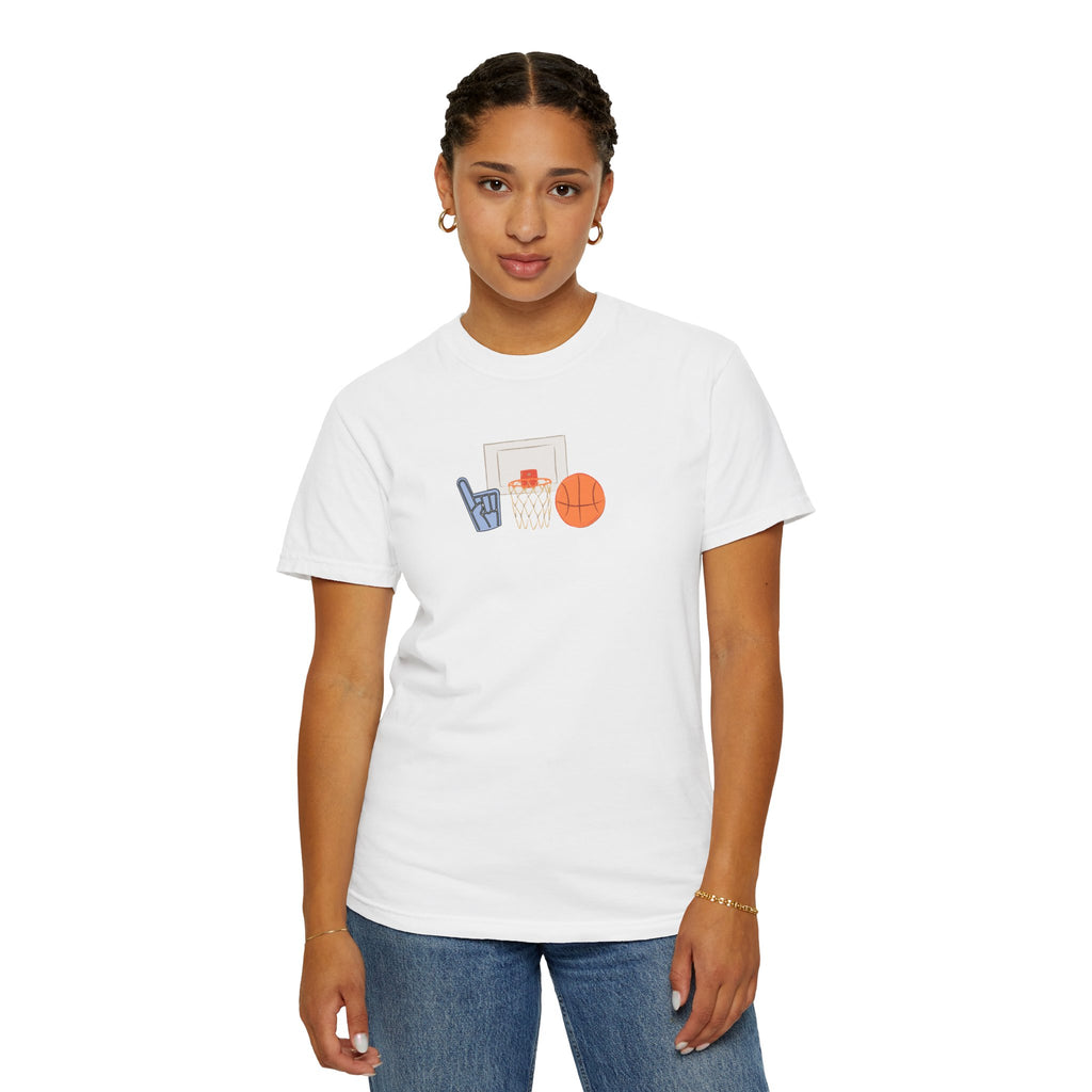 Basketball Fan Unisex Garment-Dyed T-Shirt
