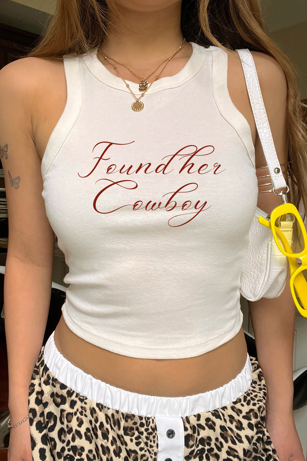 Cowgirl Bride Graphic Tank Top