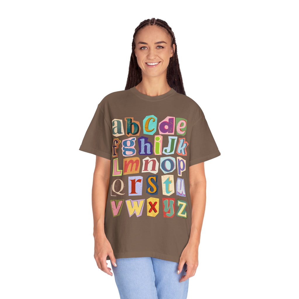 Colorful Alphabet T-Shirt