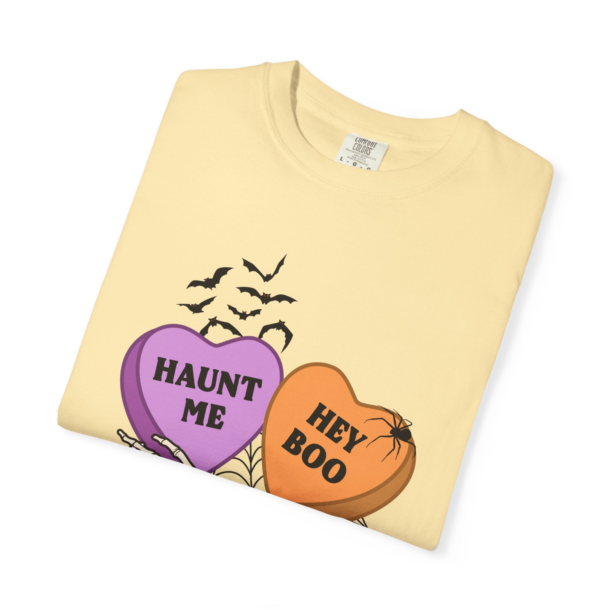 Comfort Color Halloween Candy Heart T-Shirt
