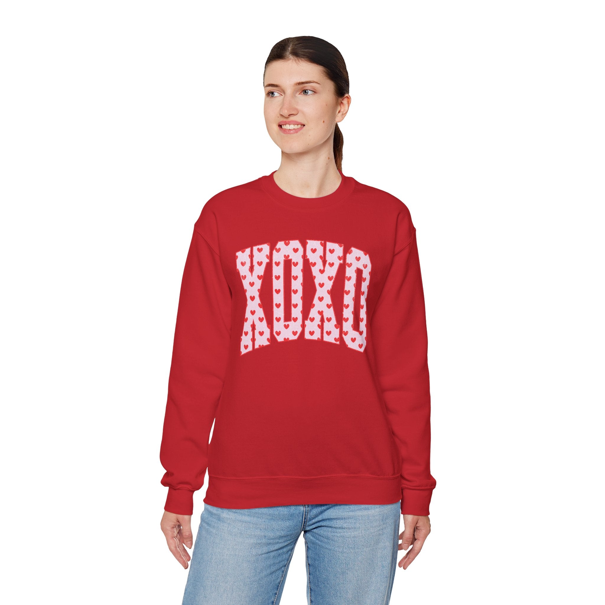 Crewneck Sweatshirt "XOXO"