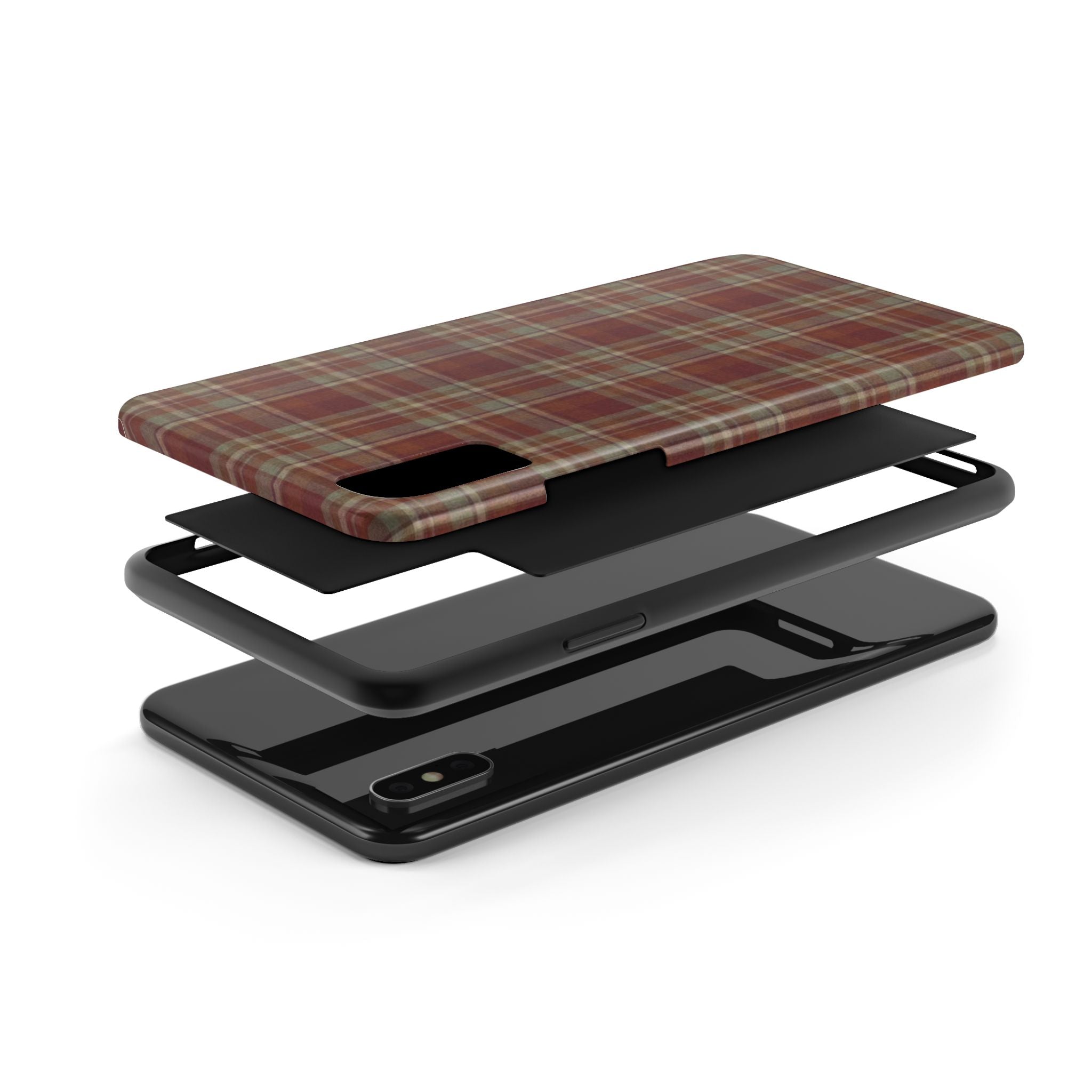 Autumn Plaid Tough Phone Case