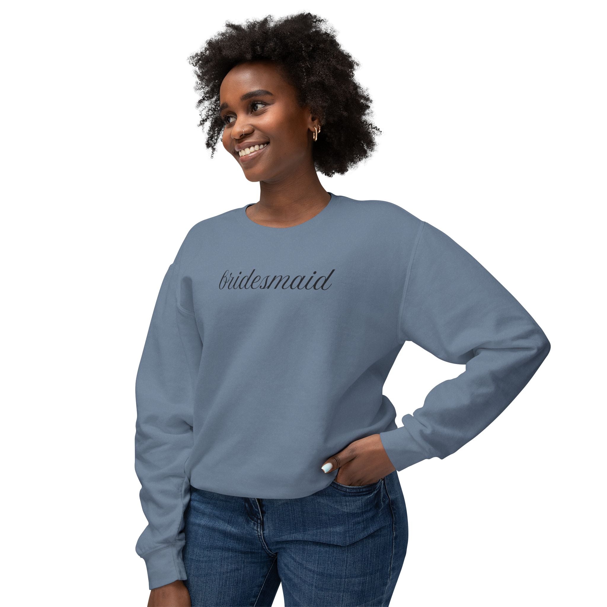 Bridesmaid Crewneck Sweatshirt