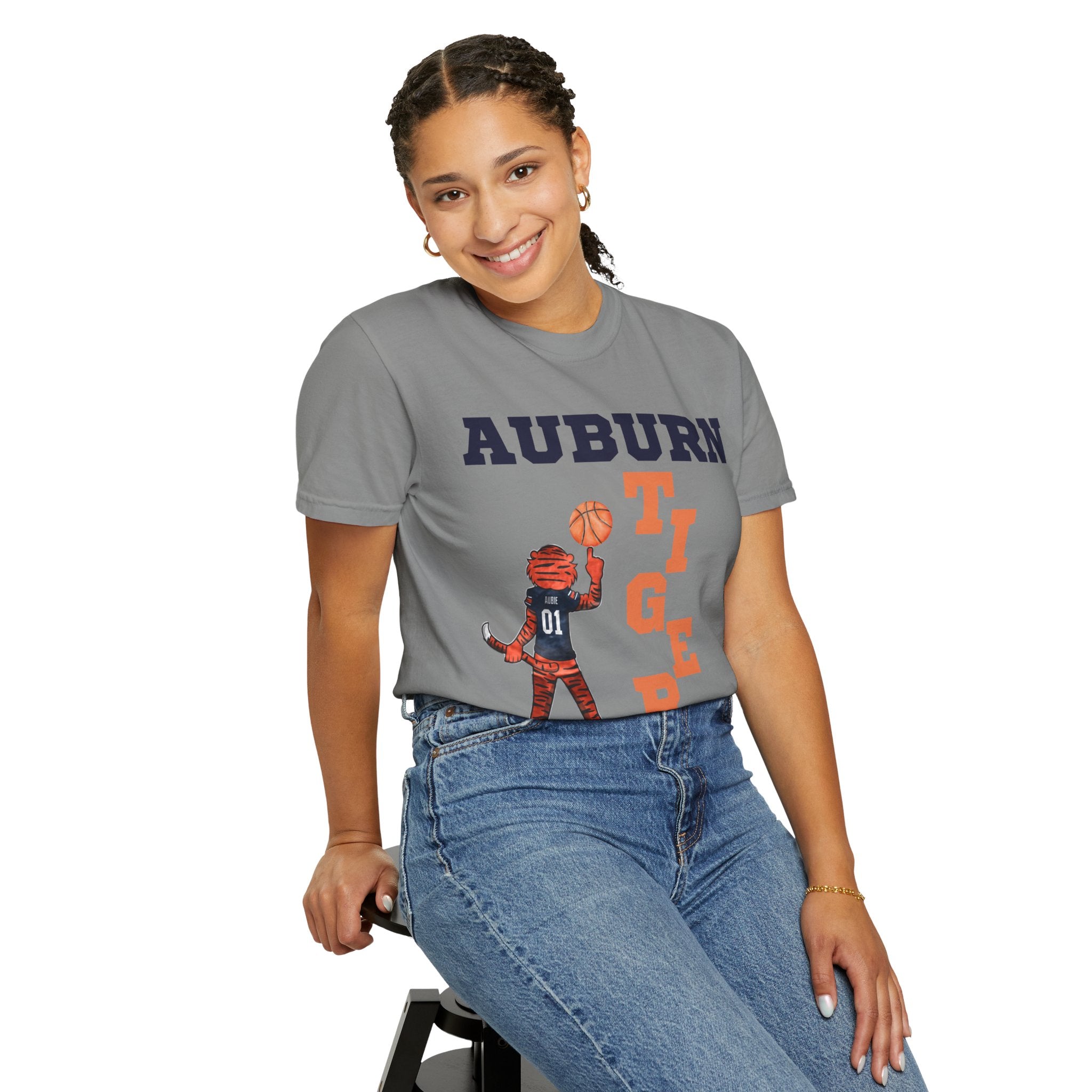 Auburn Tigers Unisex Garment-Dyed T-Shirt - Stylish Fan Apparel