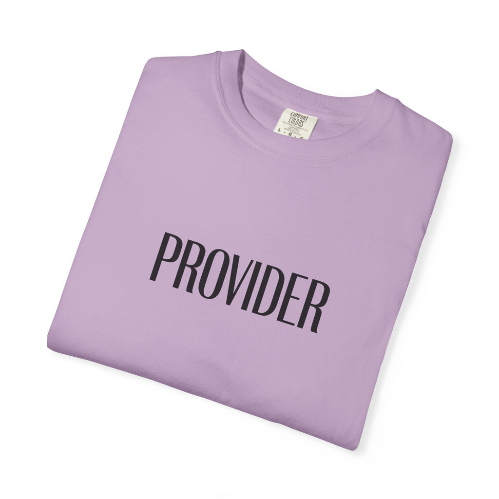 Provider Unisex Garment-Dyed T-shirt, Casual Tee