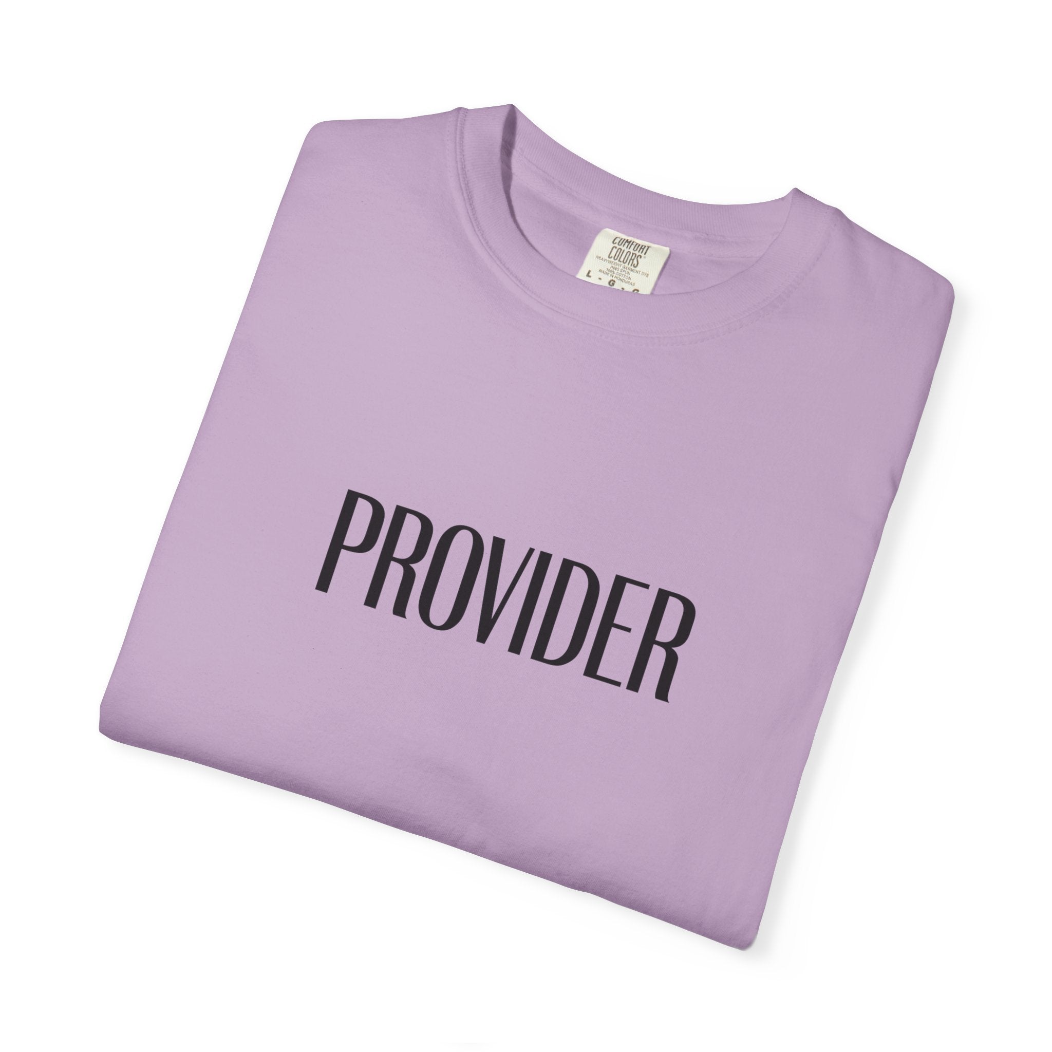 Provider Unisex Garment-Dyed T-shirt, Casual Tee