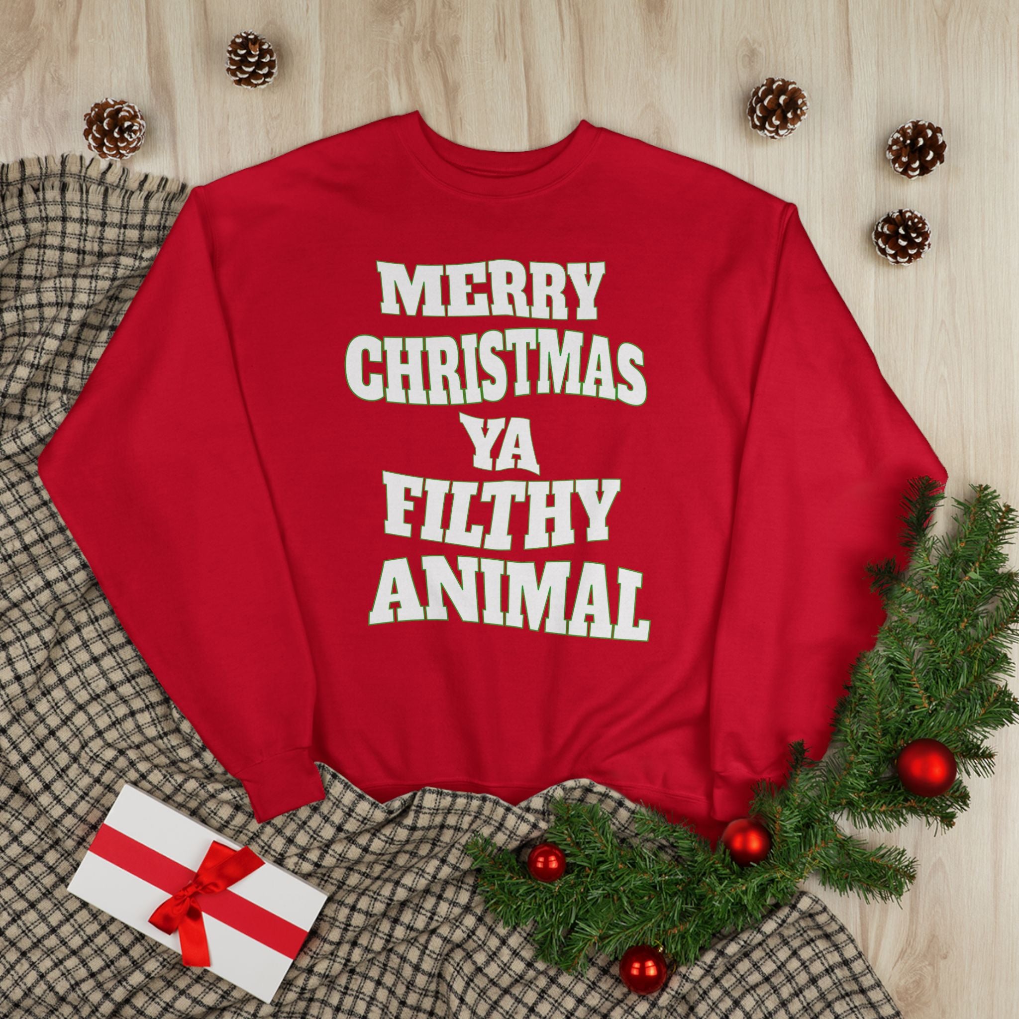 Christmas Humor Crewneck Sweatshirt