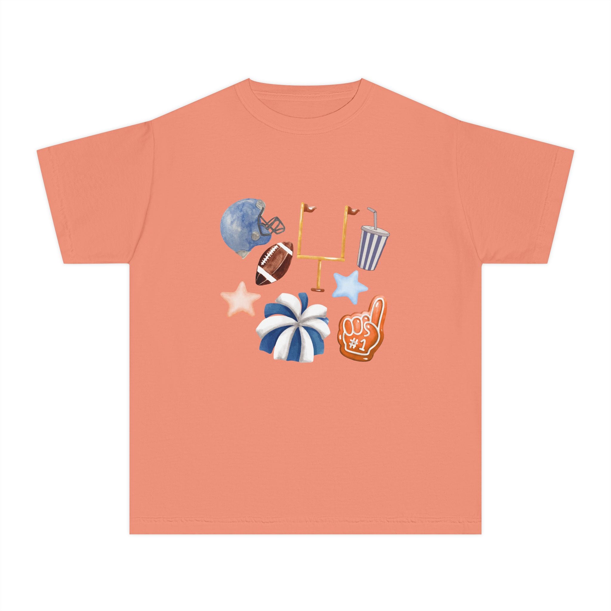 Cheerful Youth Charm Sports Tee