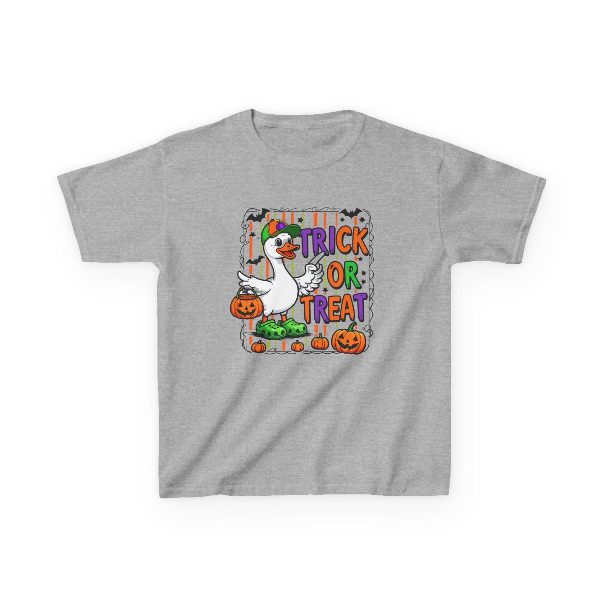 Boys Halloween Trick or Treat Goose Tee