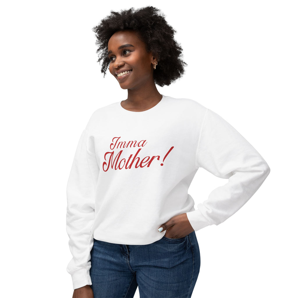 Imma Mother Lightweight Crewneck Sweatshirt