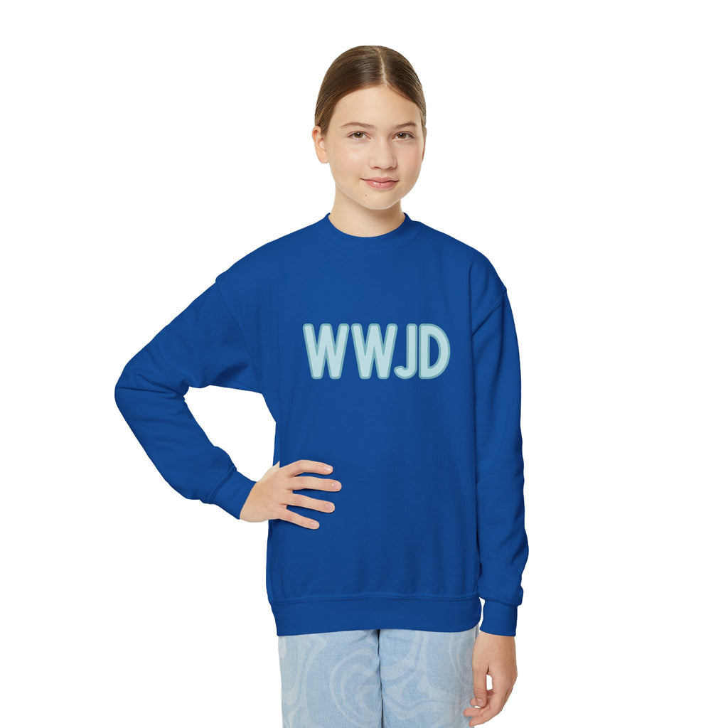 WWJD - Youth Crewneck Sweatshirt