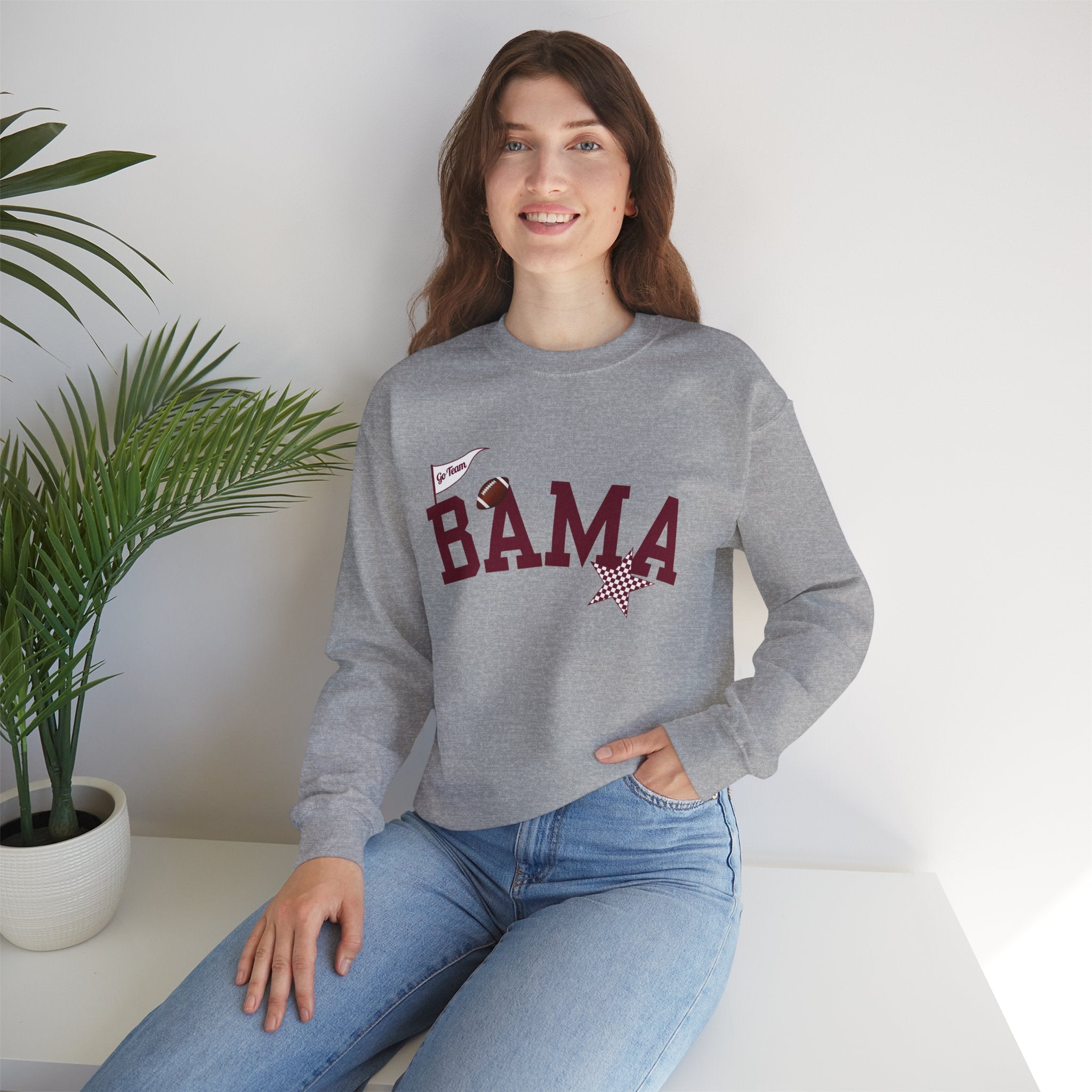 Bama Game Day Crewneck Sweatshirt