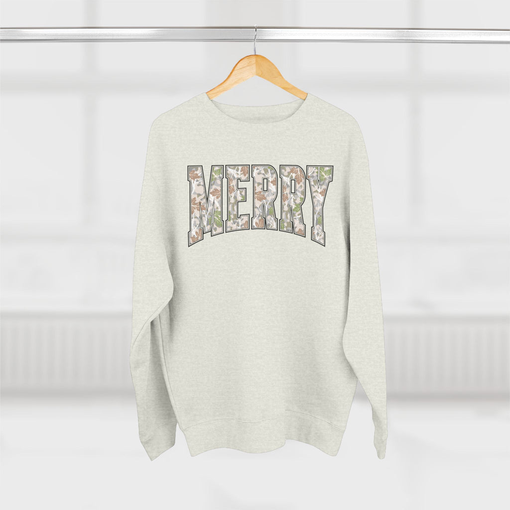 Merry Camo Unisex Crewneck Sweatshirt