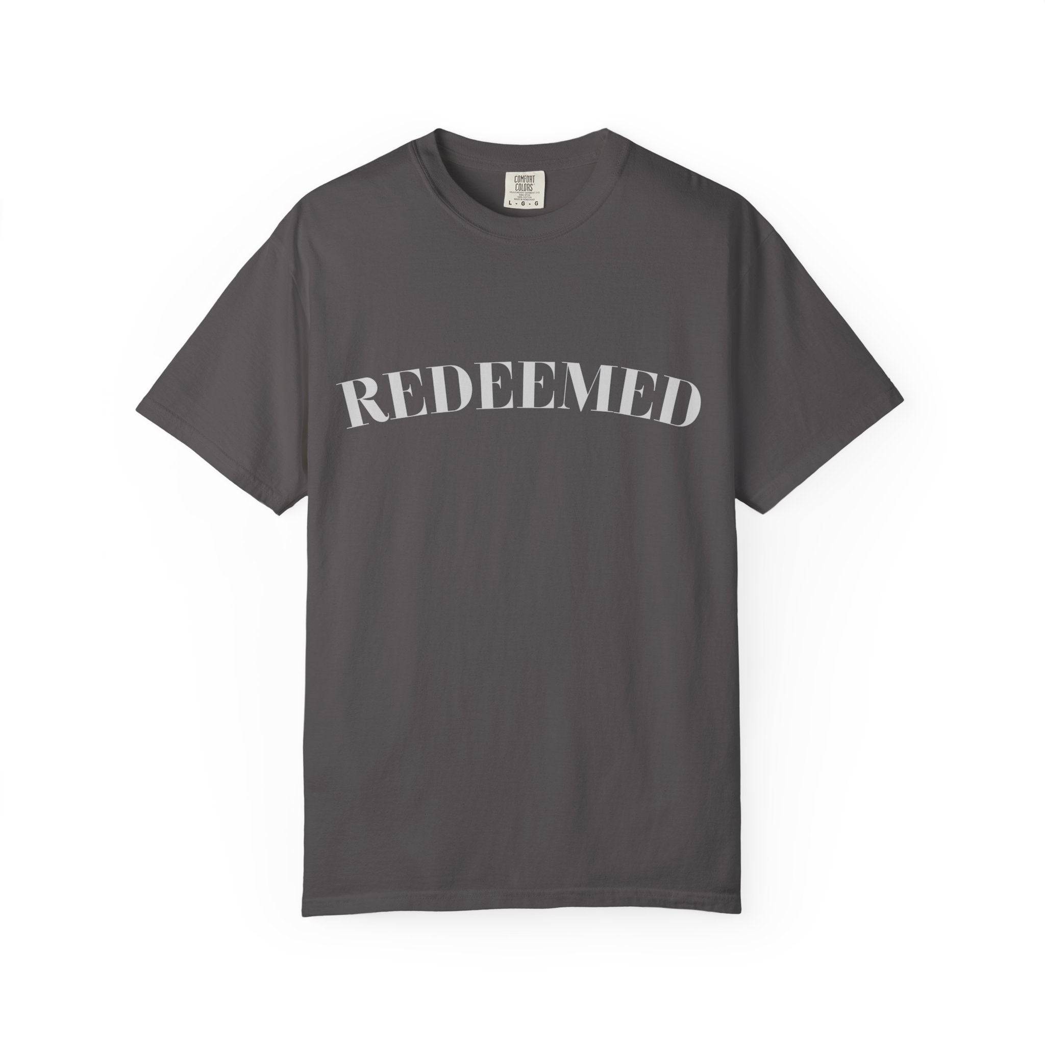Redeemed Garment-Dyed T-Shirt, Christian Apparel