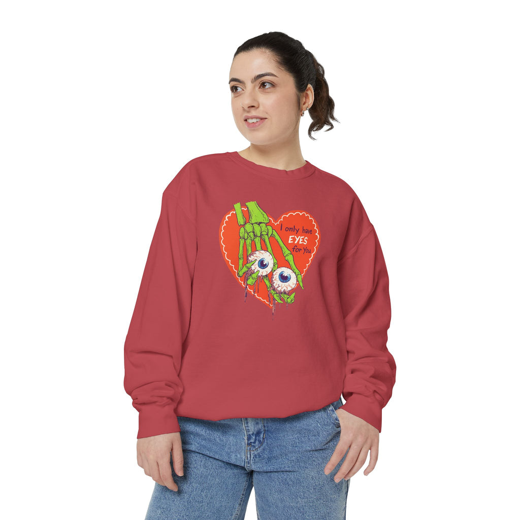 Zombie Hand Heart Sweatshirt