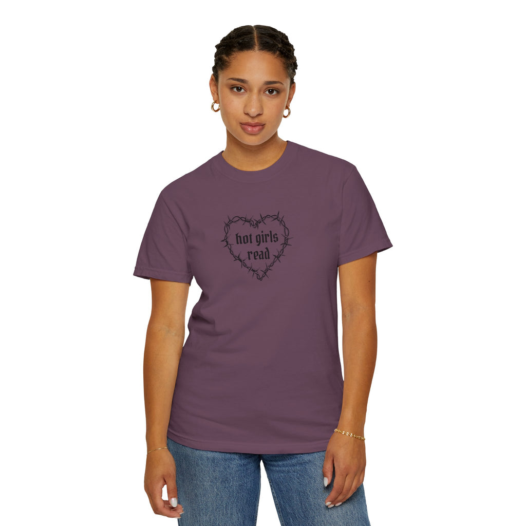 Hot Girls Read Comfort Color Tee