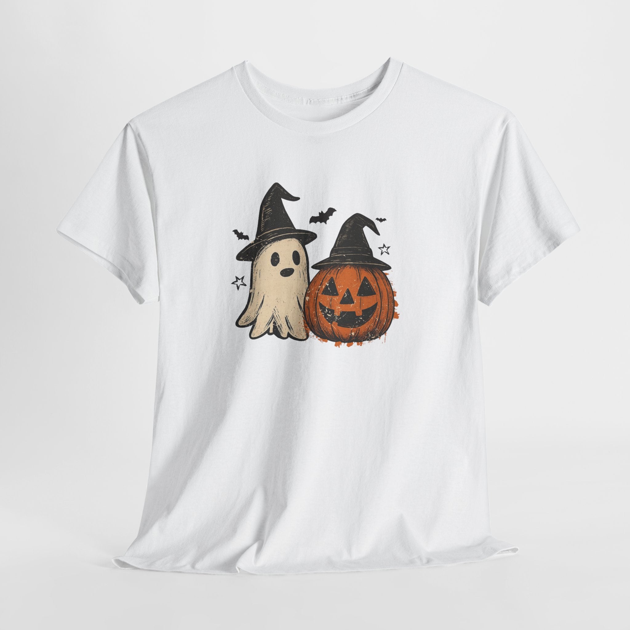 Halloween Ghost & Pumpkin Tee