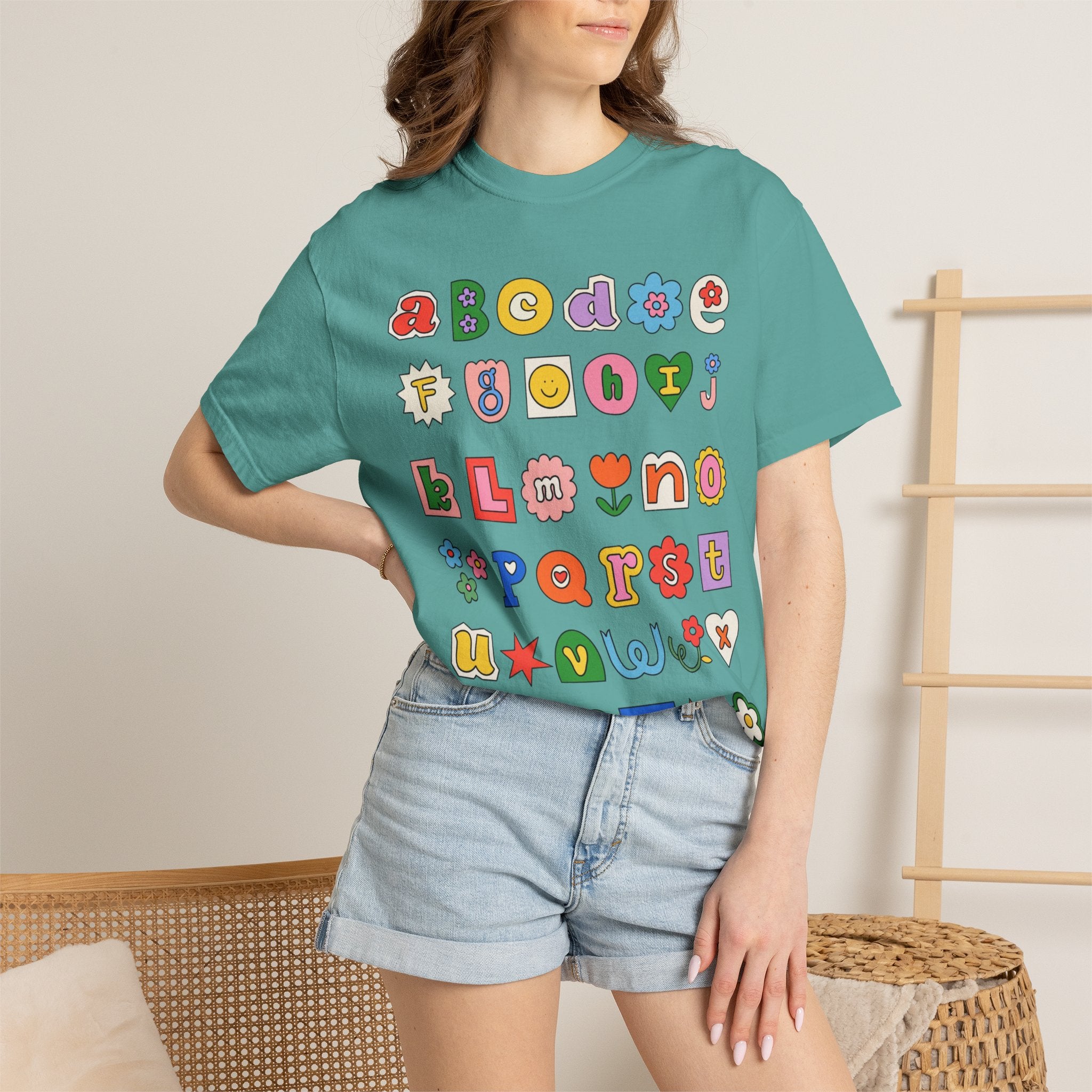 Preppy Alphabet Tee