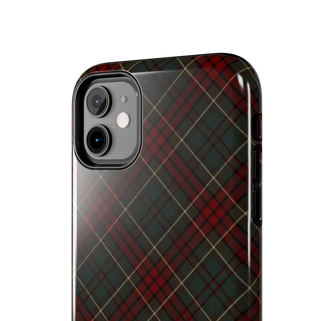 Christmas Plaid Pattern Tough Phone Case