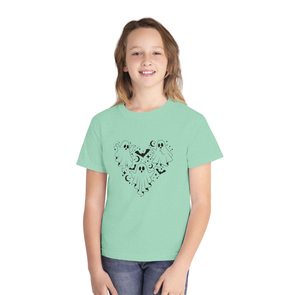 Cute Ghost Heart Youth Tee