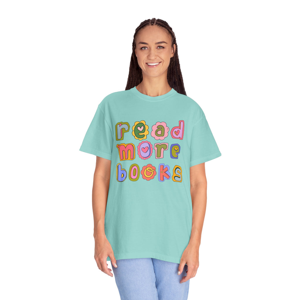 Colorful Read More Books T-Shirt