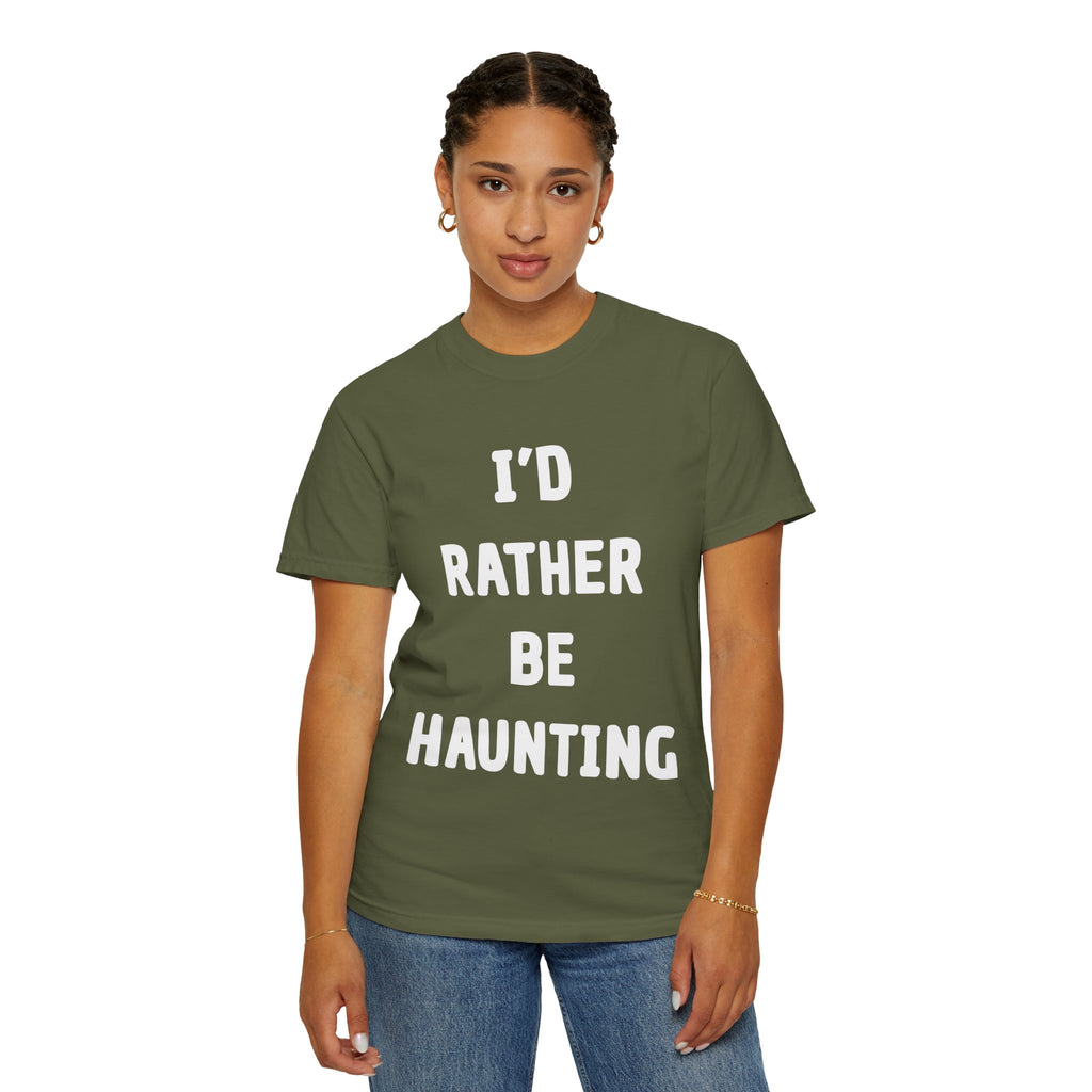 Haunted Comfort Halloween Tee