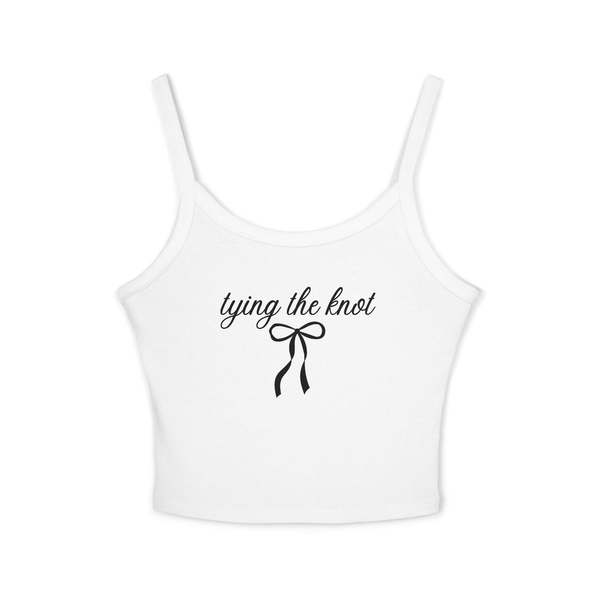 Tying the Knot Spaghetti Strap Tank Top