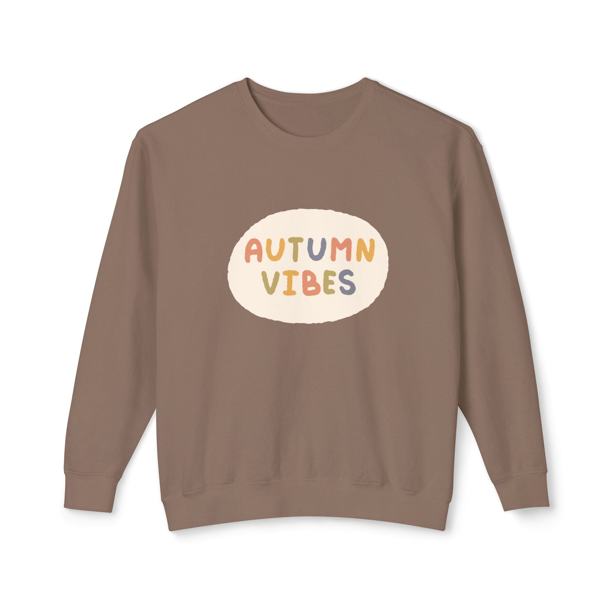 Autumn Vibes Lightweight Crewneck Sweatshirt