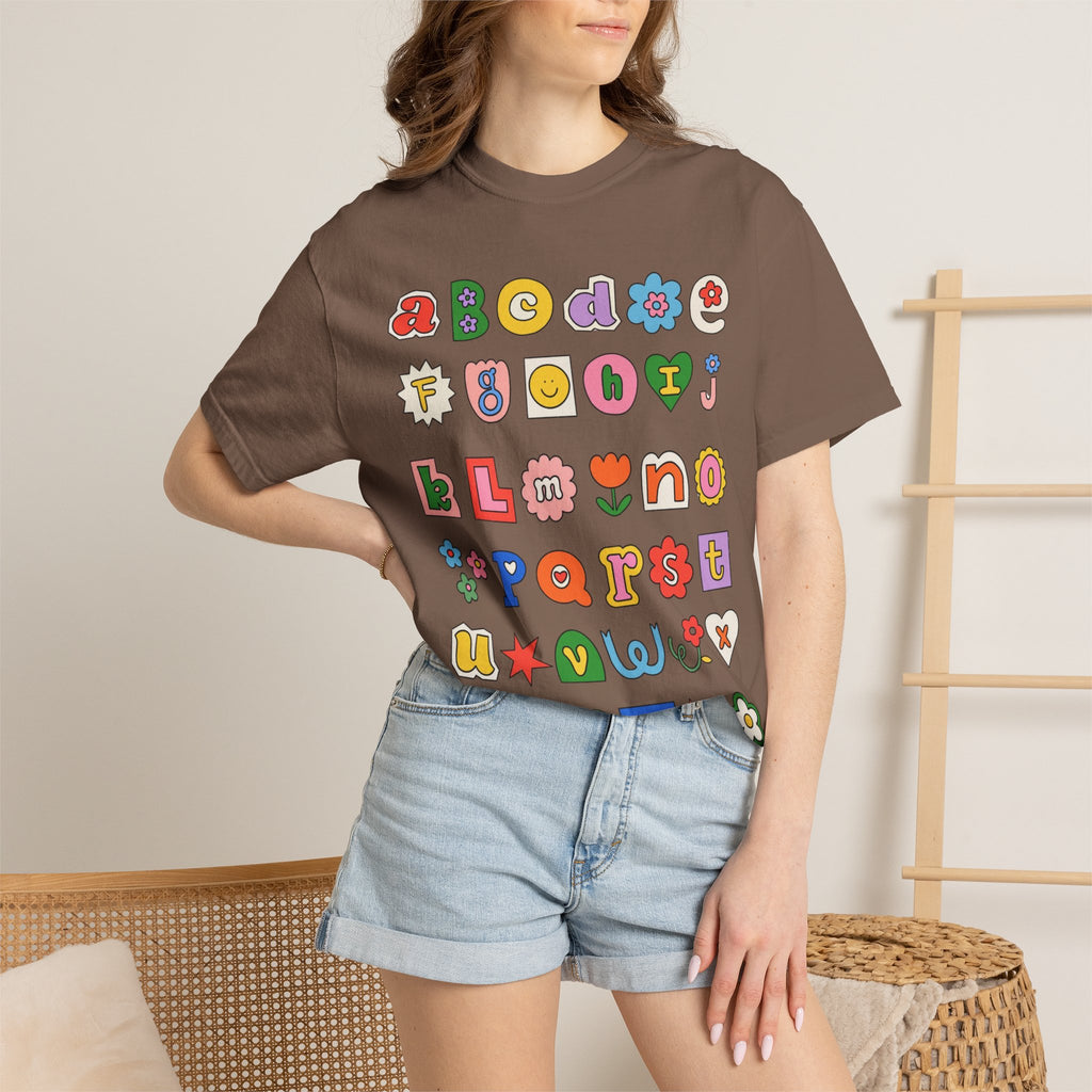 Preppy Alphabet Tee