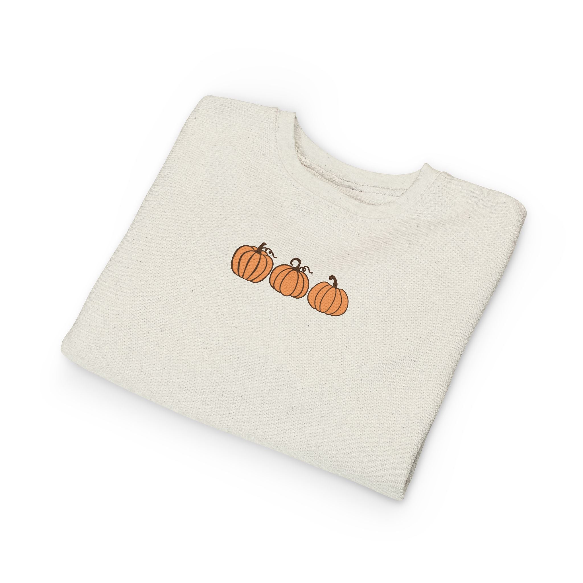 Cute Pumpkin Toddler Sweatshirt