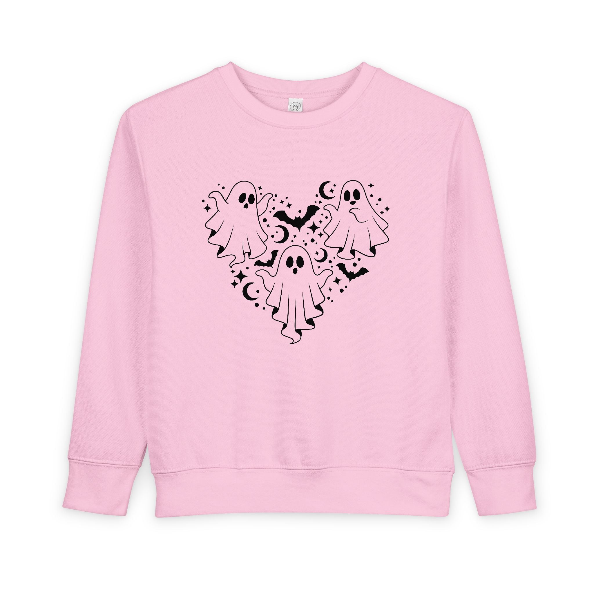 Adorable Ghost Print Toddler Sweatshirt | Cute Halloween Season Wear