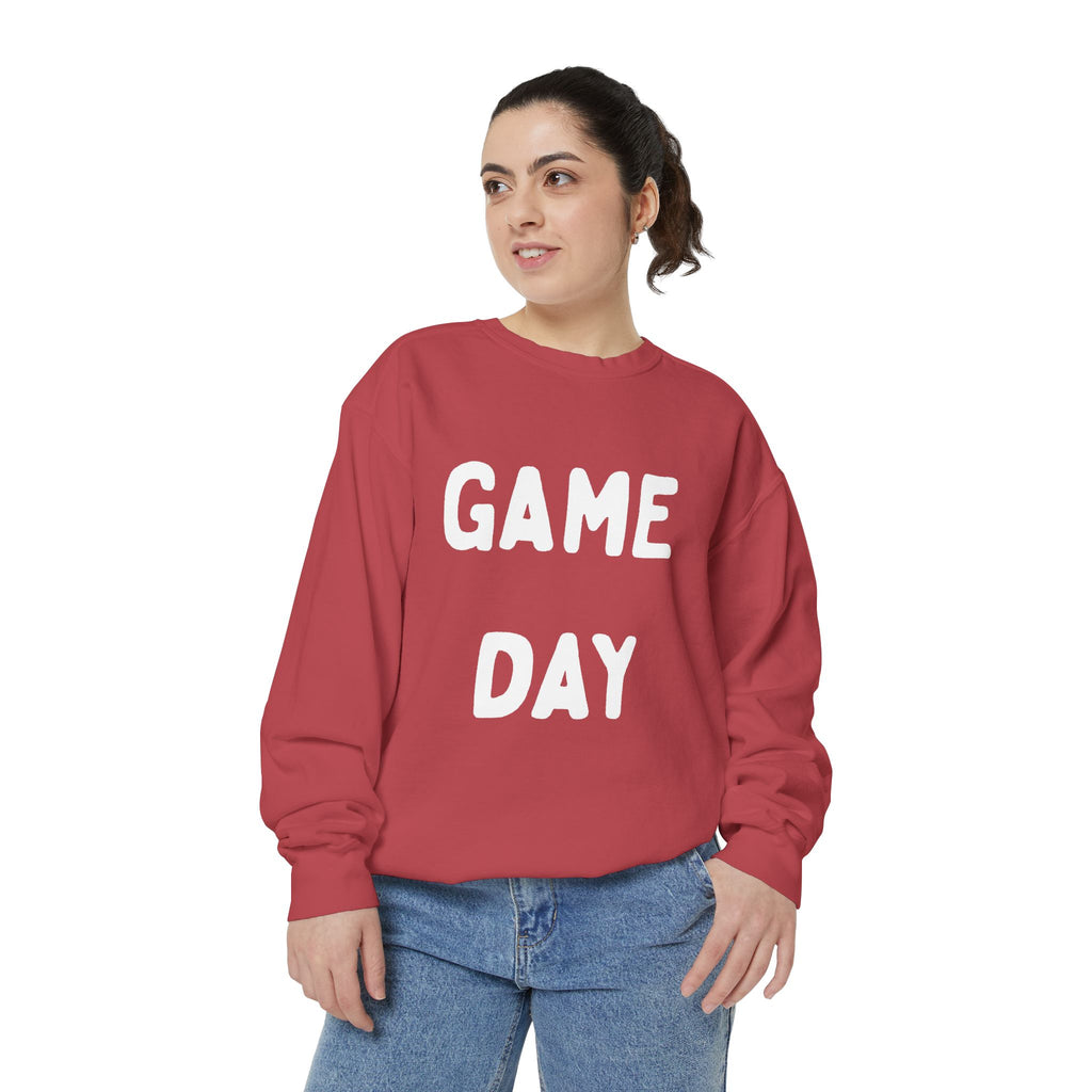 Game Day Unisex Garment-Dyed Sweatshirt
