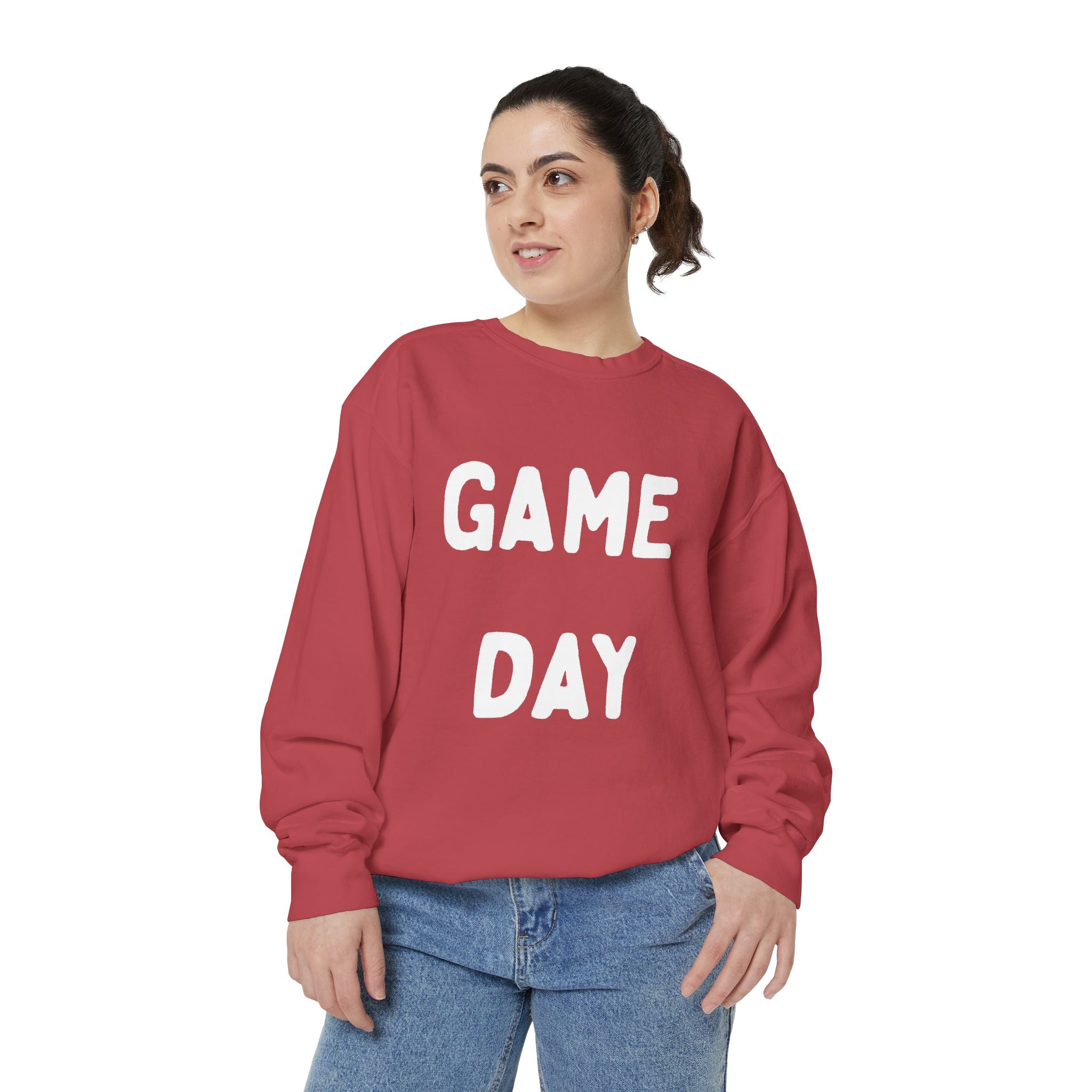 Game Day Unisex Garment-Dyed Sweatshirt