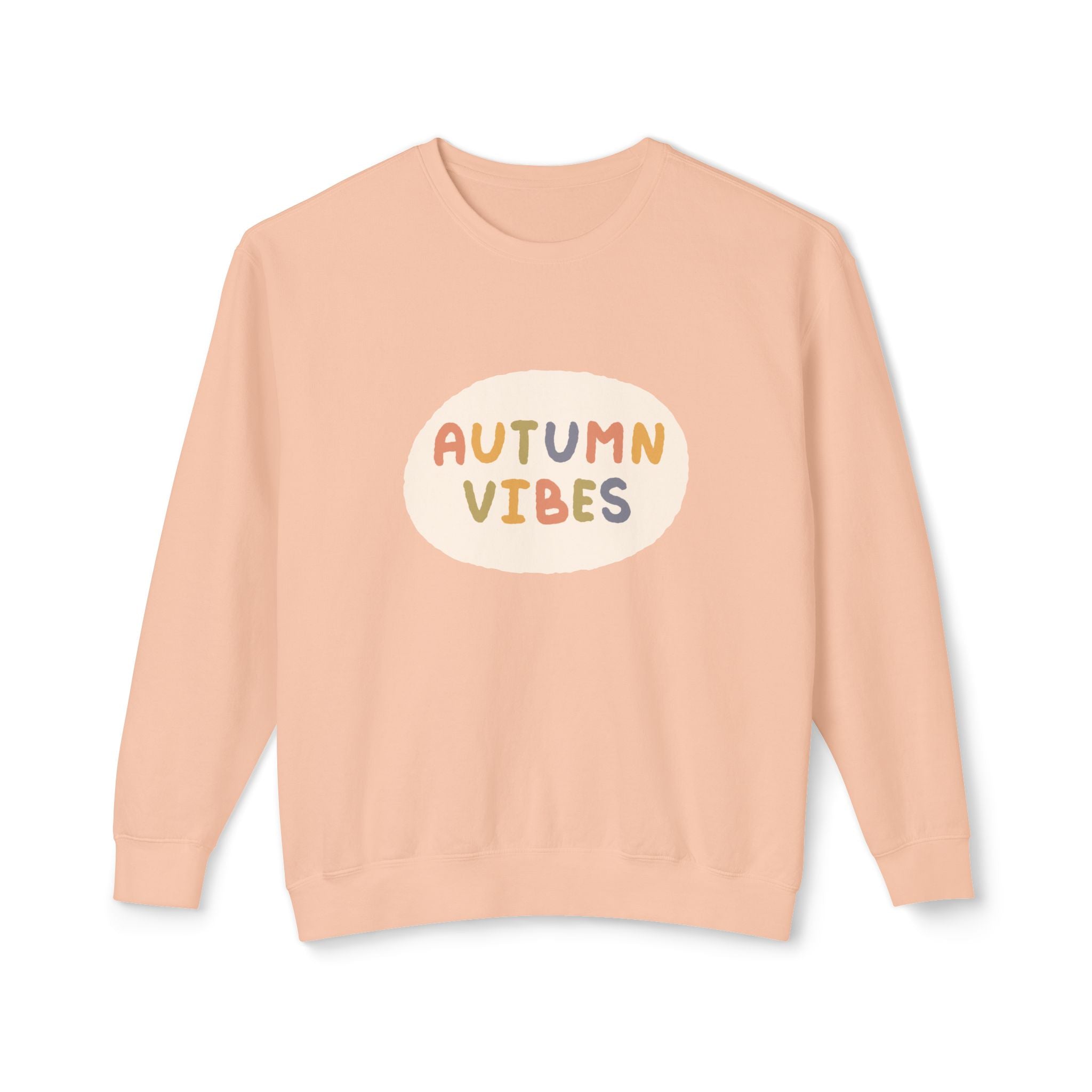 Autumn Vibes Lightweight Crewneck Sweatshirt